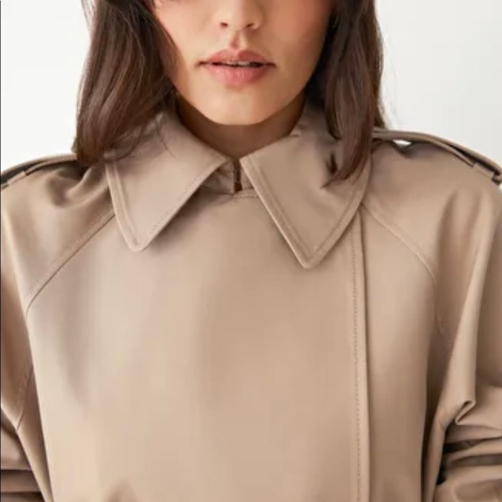 & Other Stories Classic Trench Coat - Beige BNWT - Picture 4 of 7